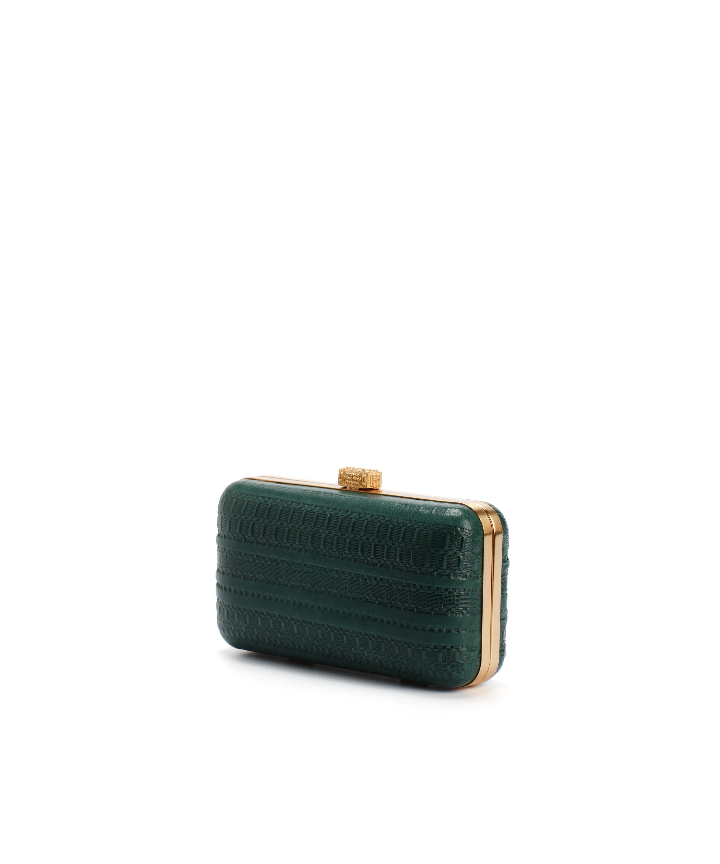 Myrti Forest Green Clutch