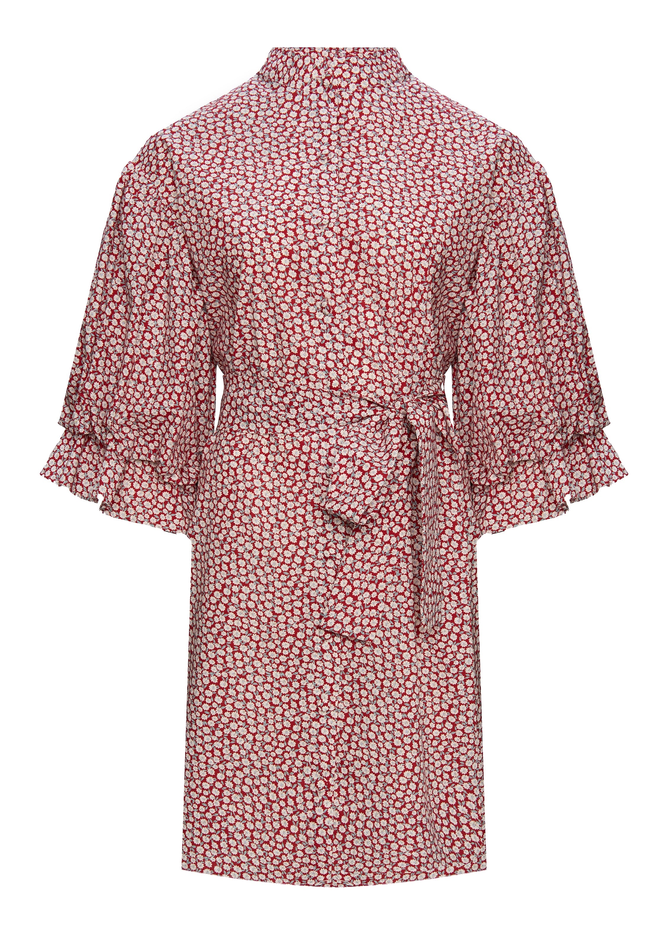 Alice Liberty Red Flowers Dress