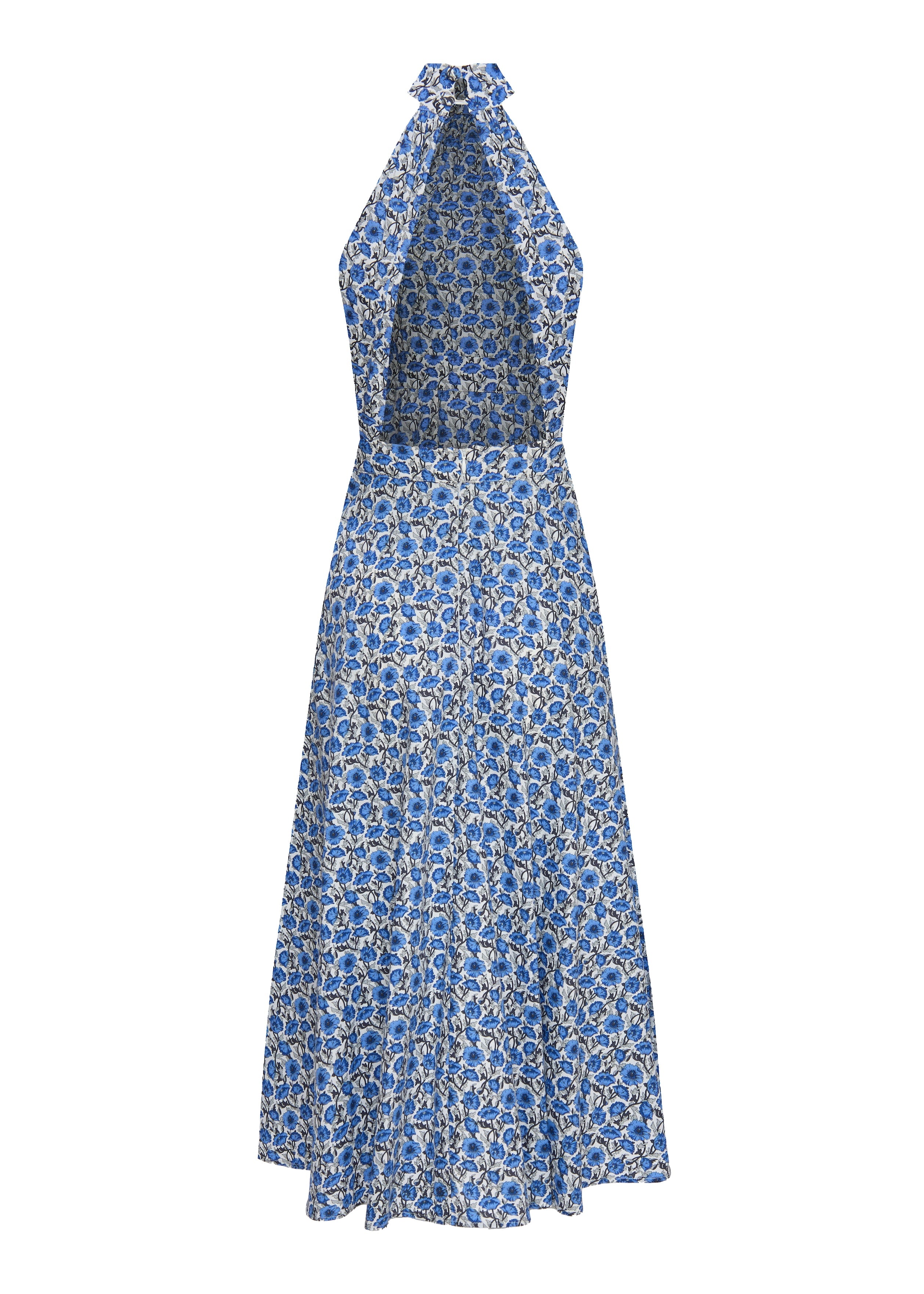 Vera Liberty Blue Flowers Dress