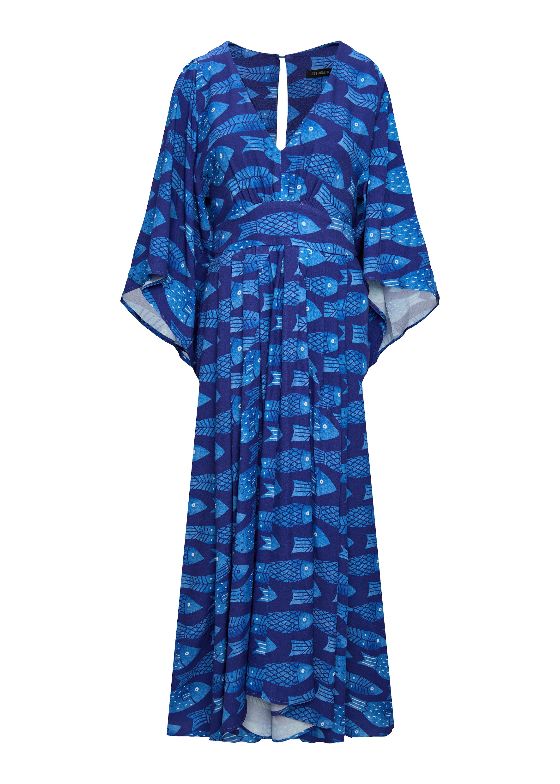 blue fish dress Jau promo-doubledip Size:13.5in(34cm) & waist chain Women's Black White Dress Take a peek at