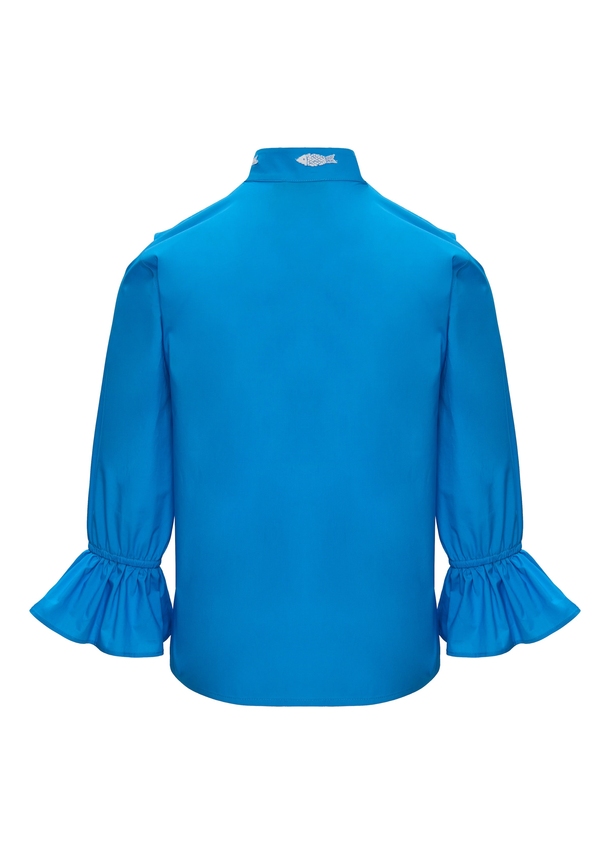 Renata Petrol Fish Shirt