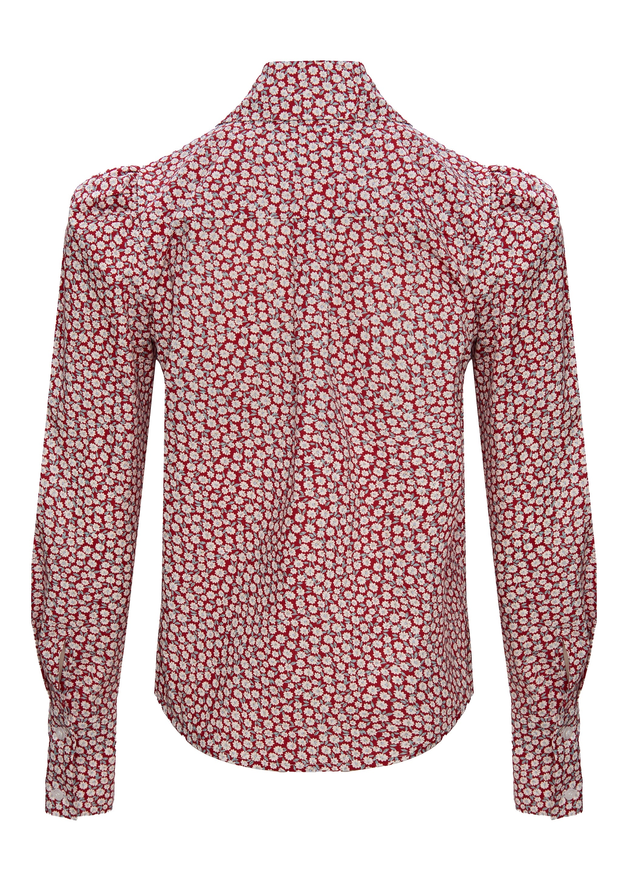 Flower Liberty Red Shirt