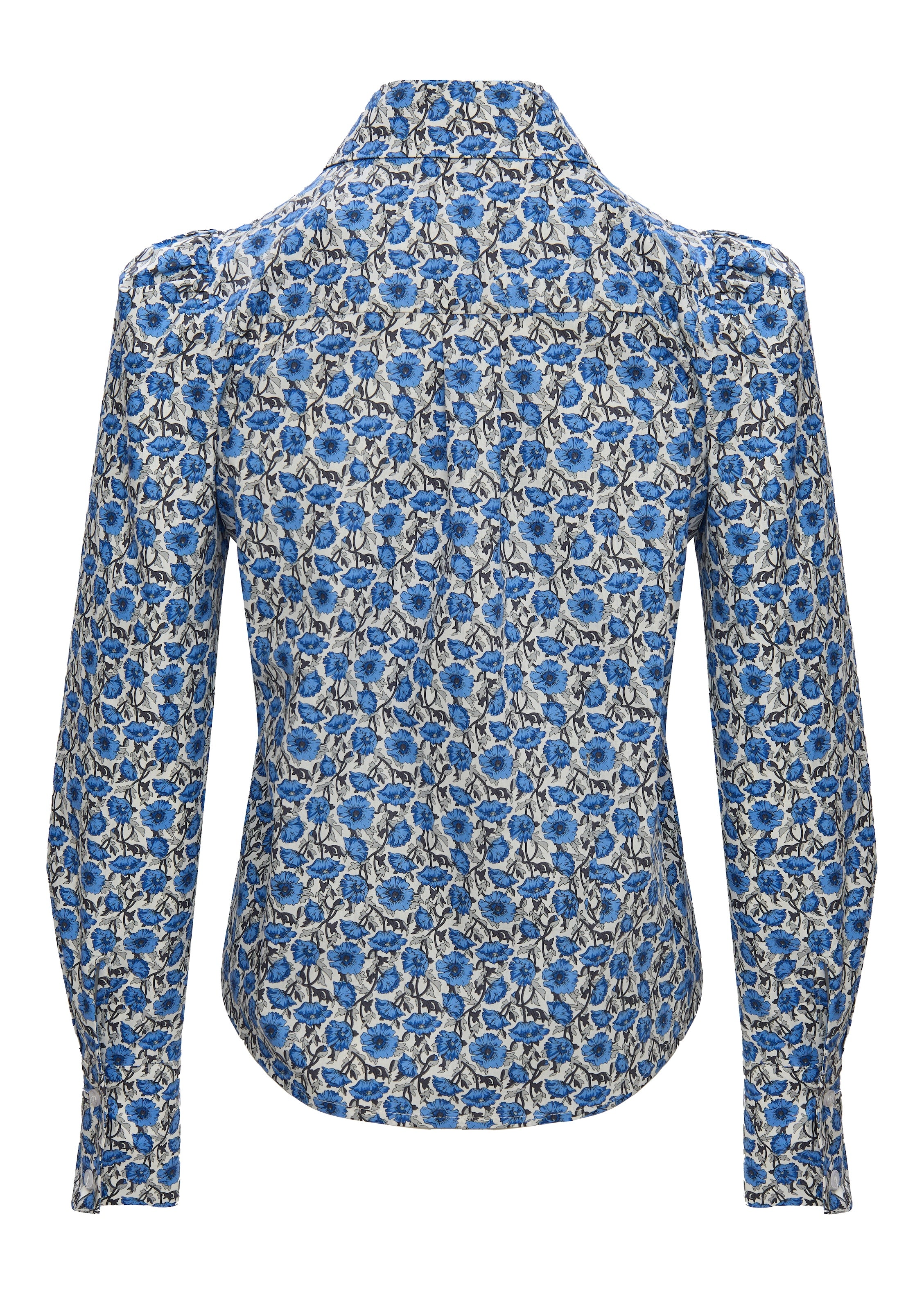 Flower Liberty Blue Shirt