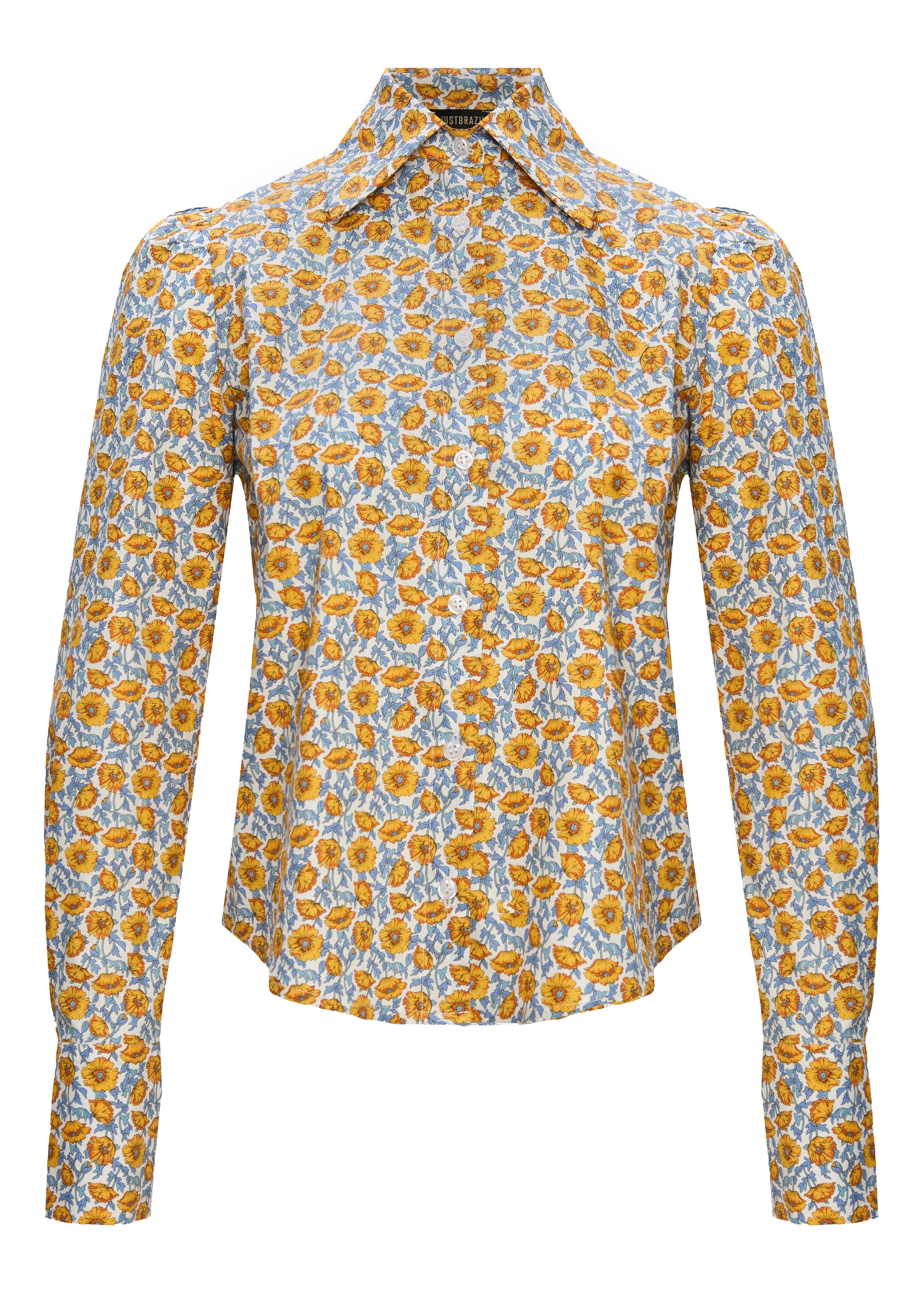 Flower Liberty Yellow Shirt