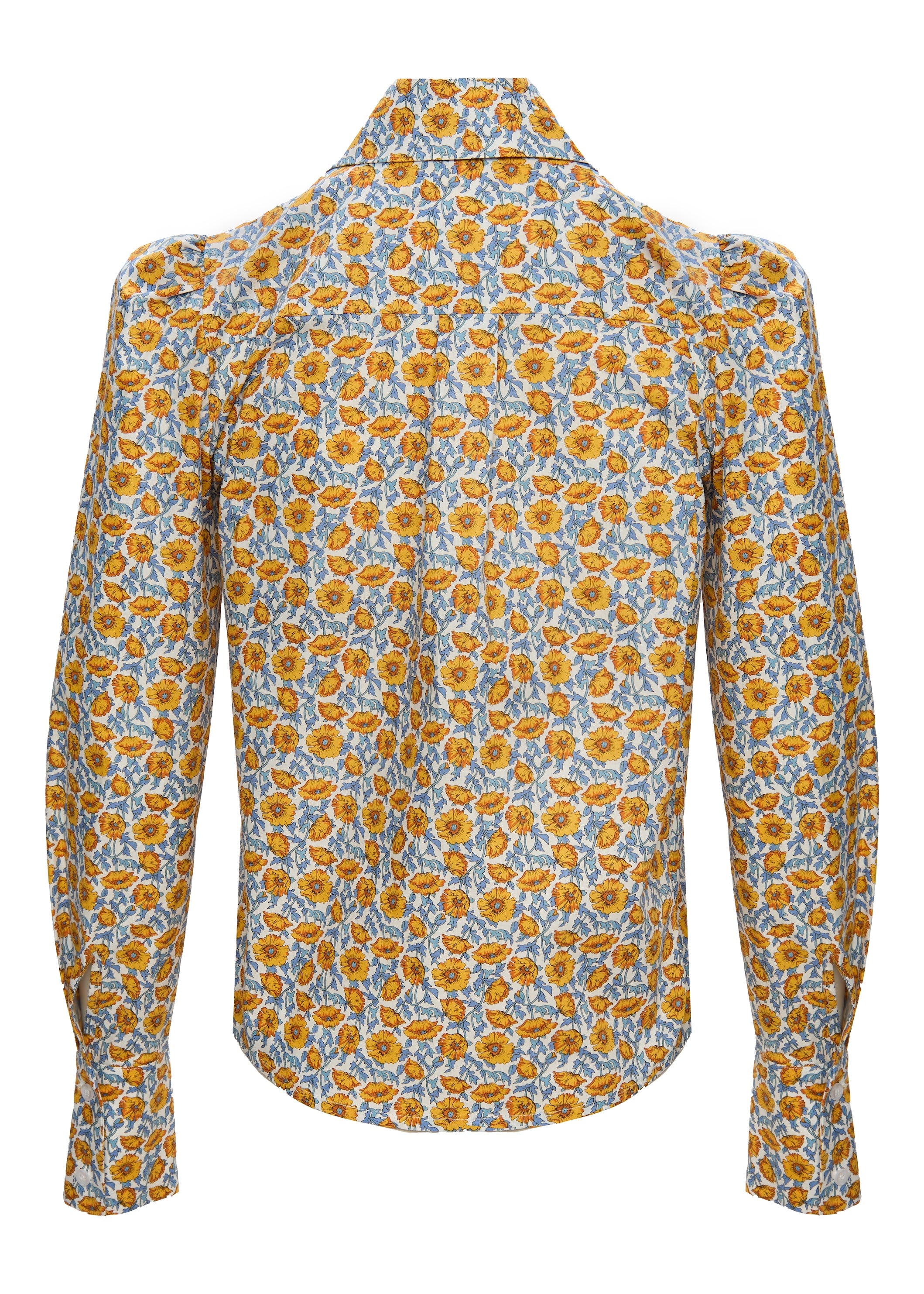 Flower Liberty Yellow Shirt
