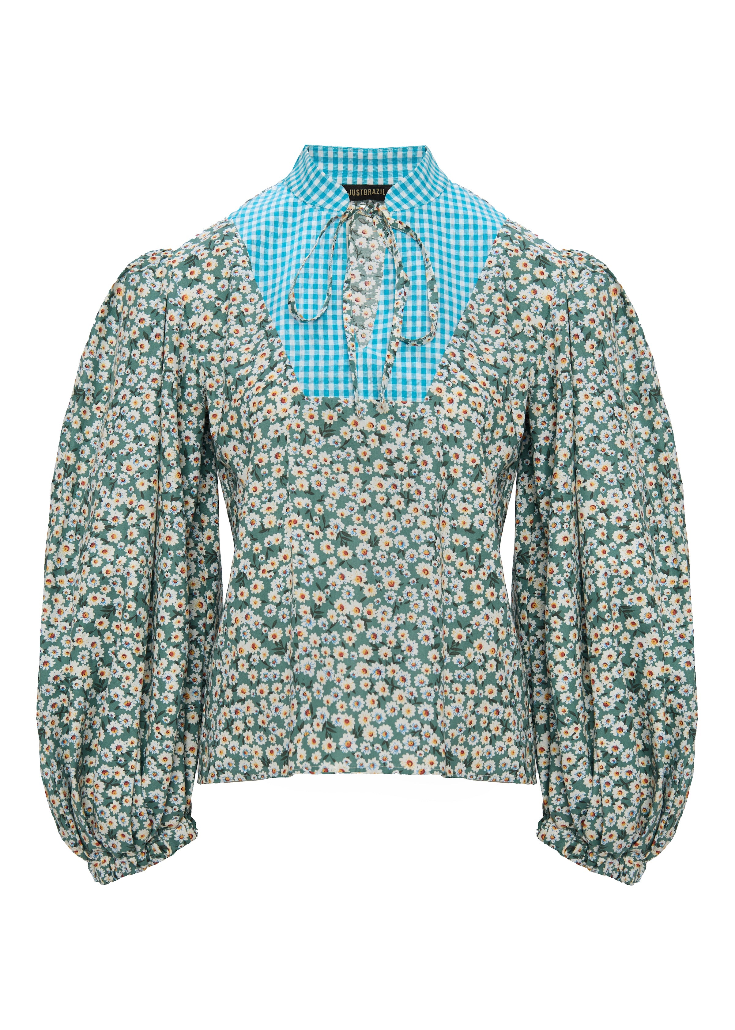 Charline Liberty Green Shirt