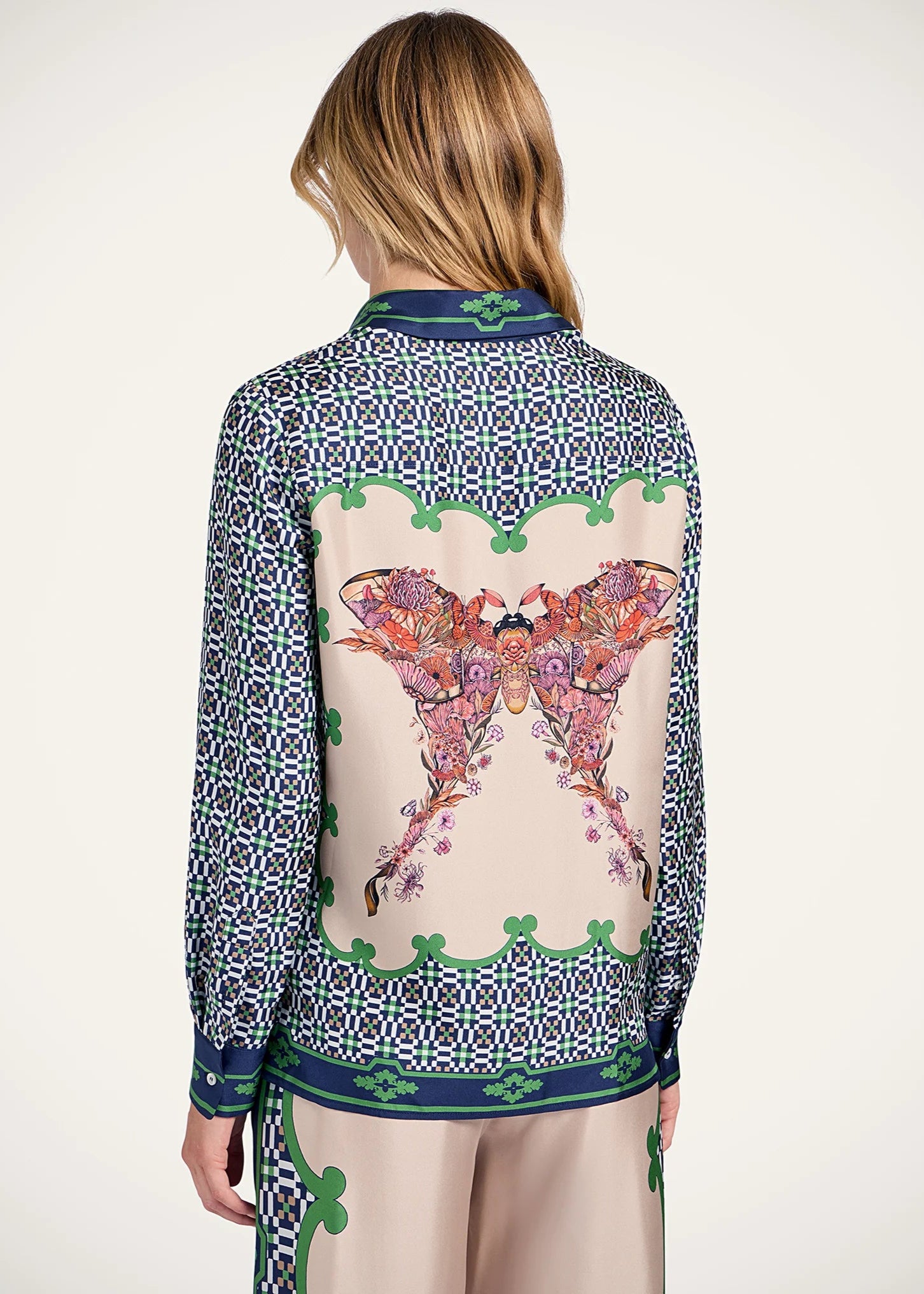 Mariposa Placée Green Boy Shirt