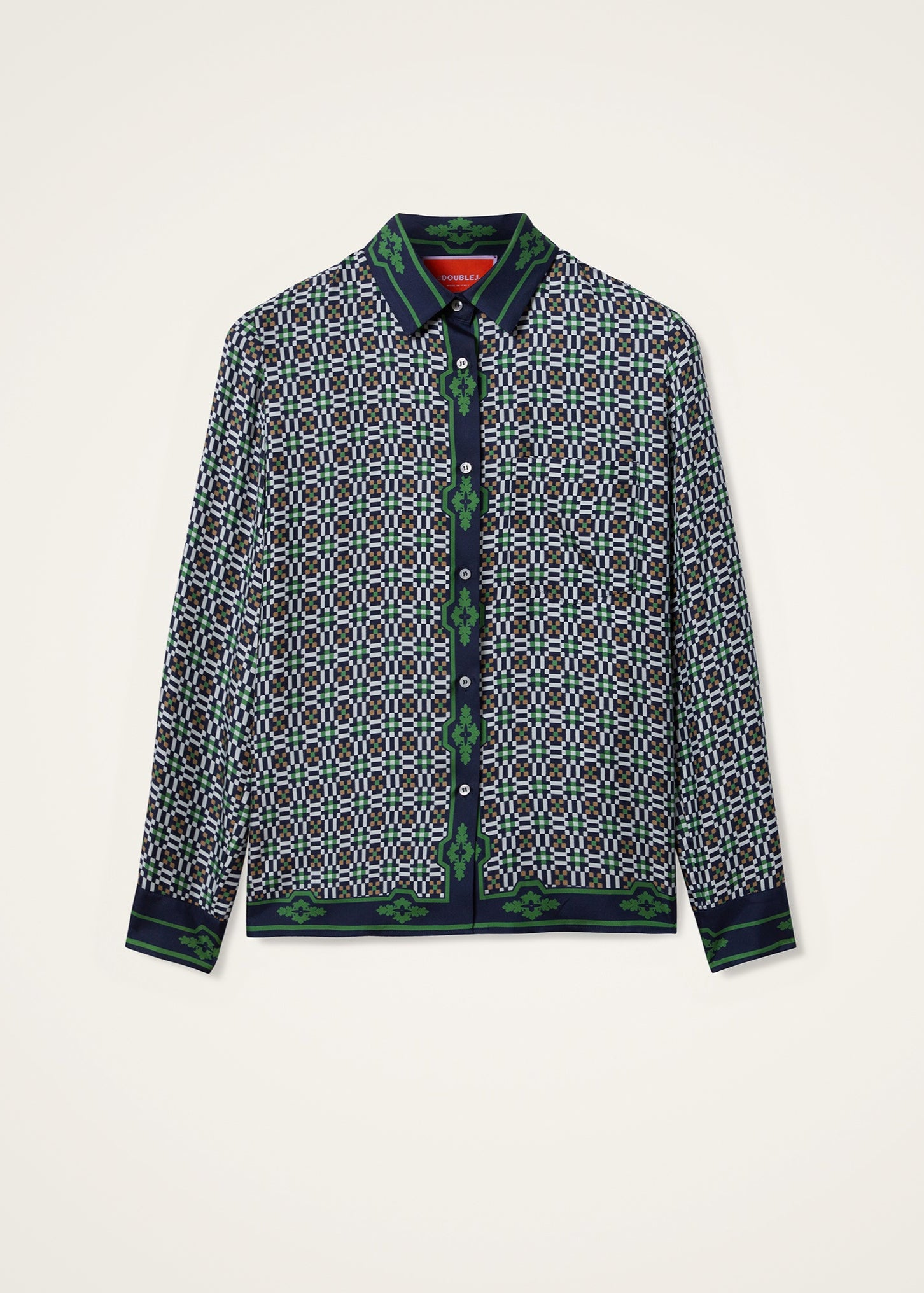 Mariposa Placée Green Boy Shirt