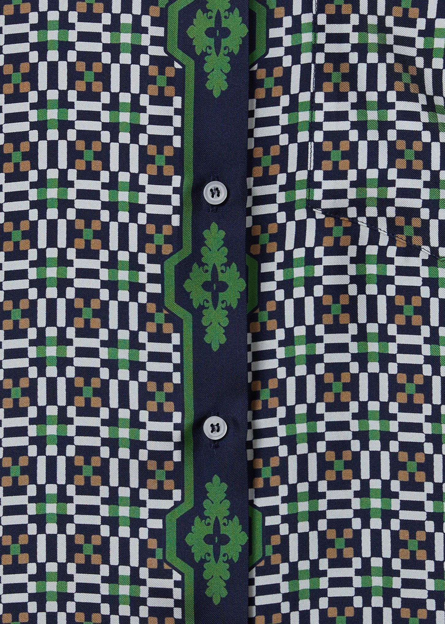 Mariposa Placée Green Boy Shirt