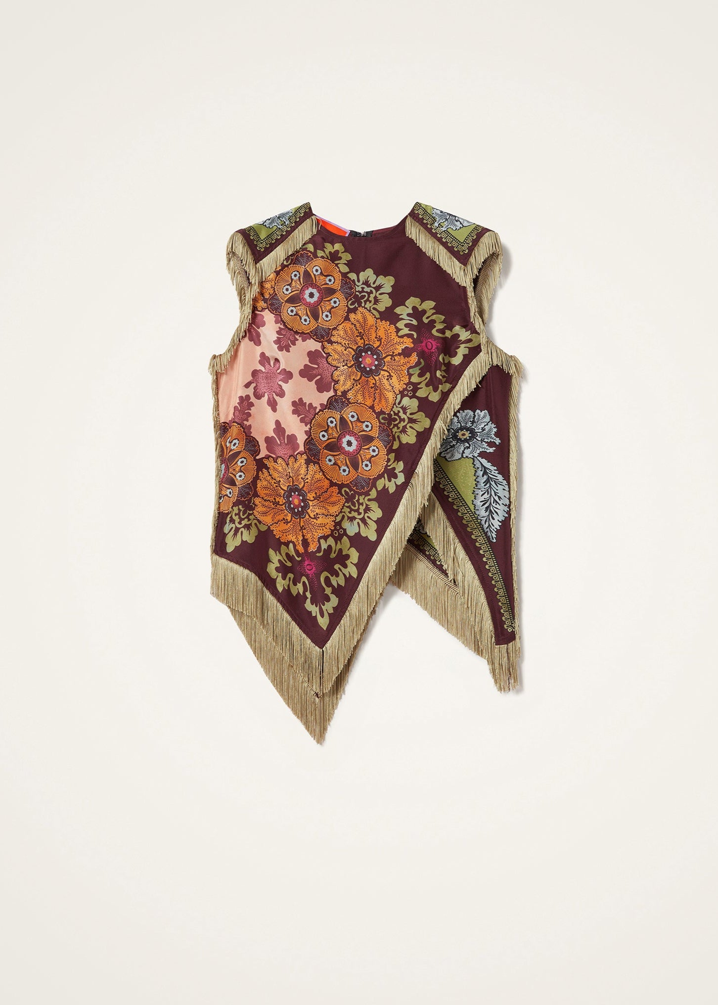 Scarf Top Bounty Placée Burgundy