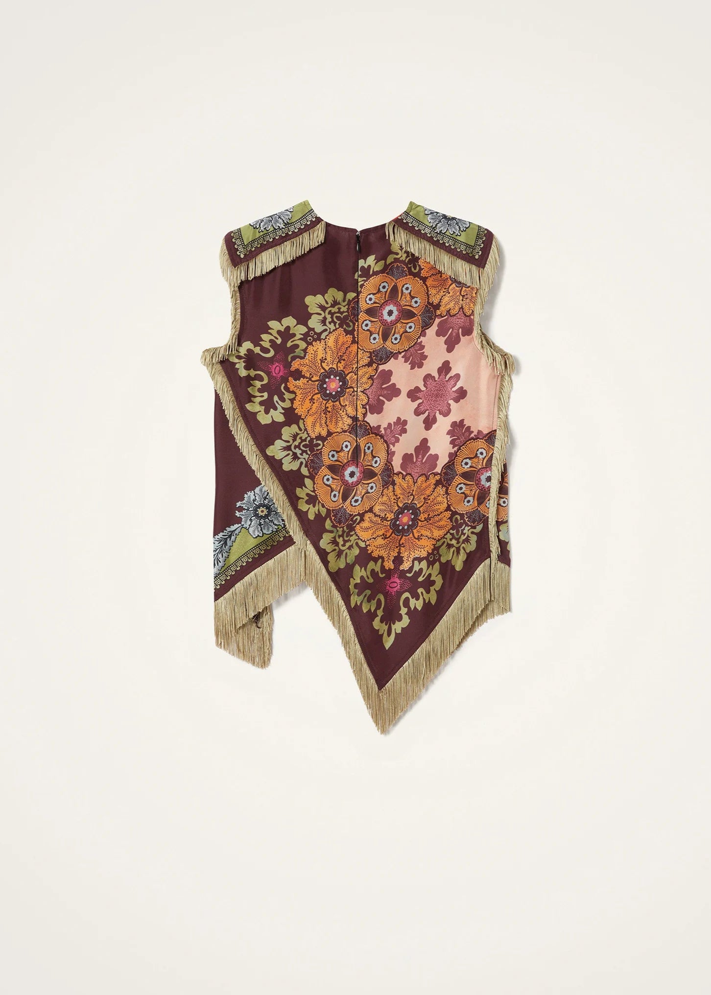 Scarf Top Bounty Placée Burgundy