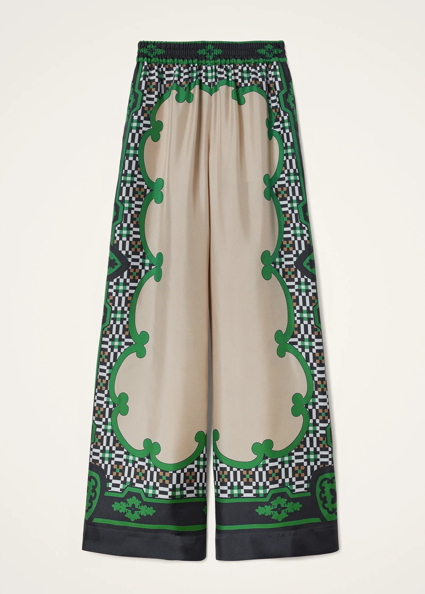Mariposa Placée Green Palazzo Pants