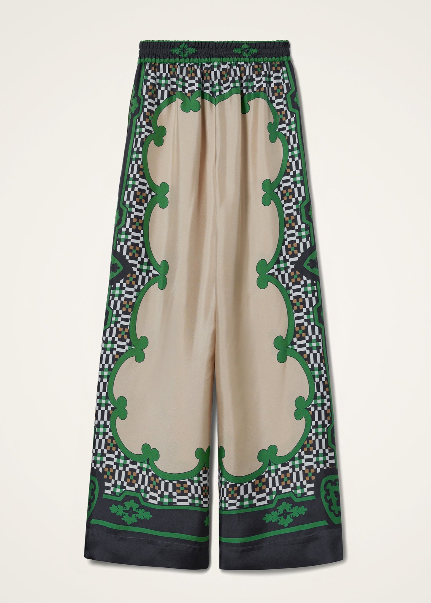 Mariposa Placée Green Palazzo Pants