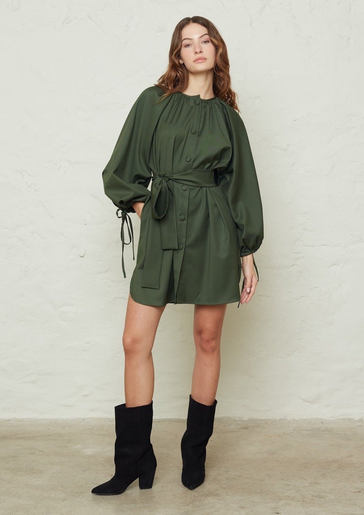 Sunflower Olive Dress