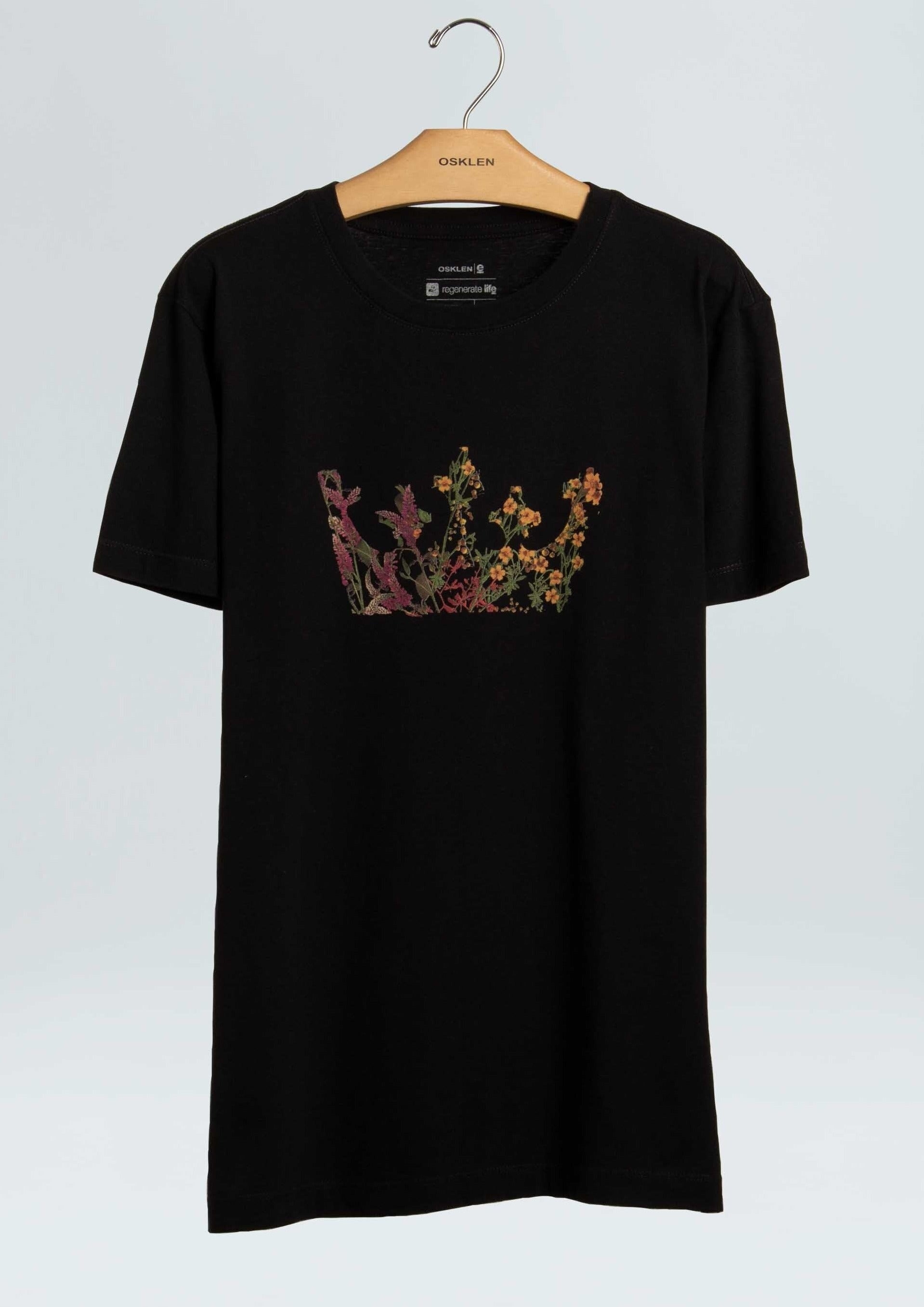 Osklen-T-Shirt Vintage Flower Crown-Justbrazil