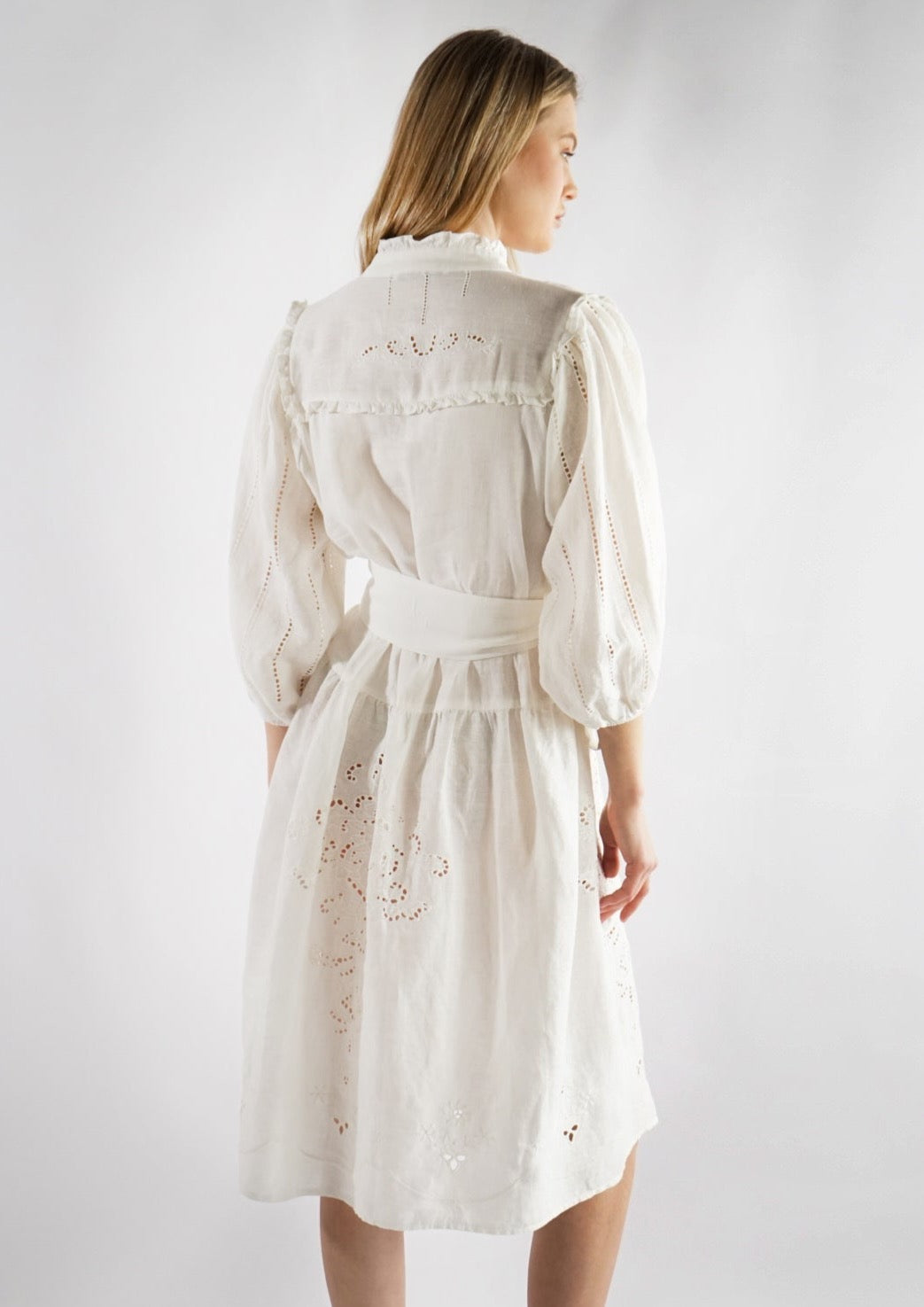 Alekra White Dress
