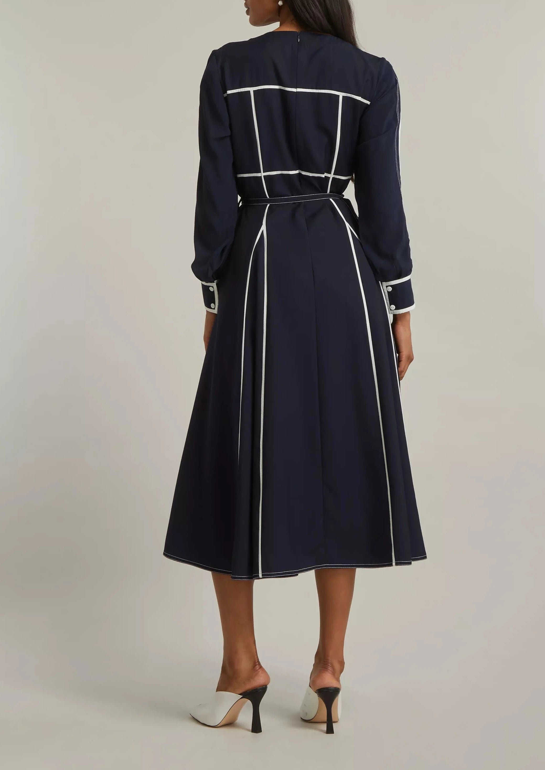 Fit-Flared Dress