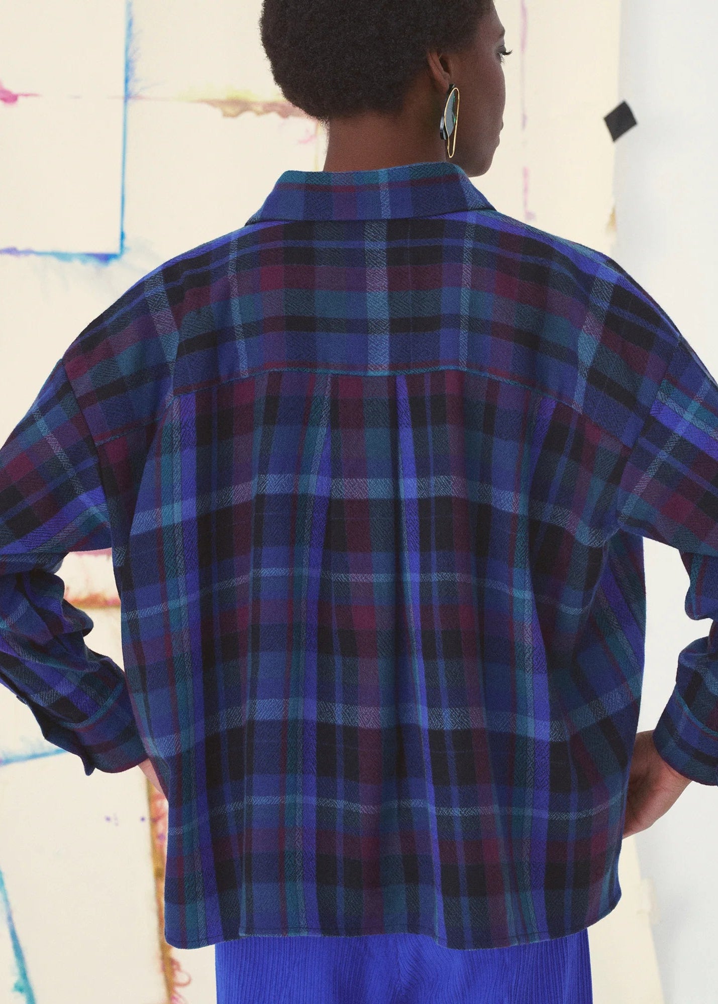 Greta Shirt Abstraction - Outrenoir