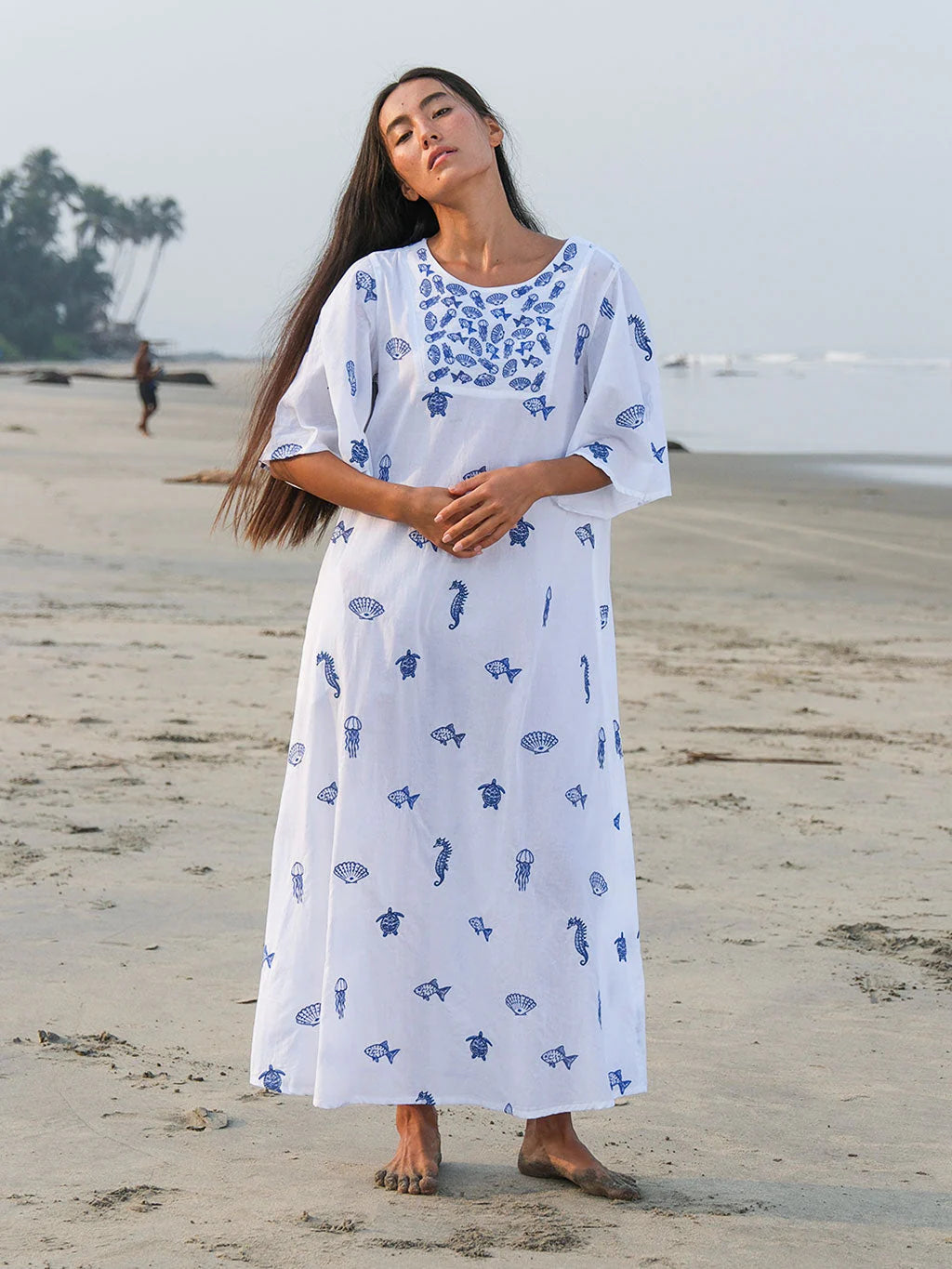 Blazing Star Dress Seaworld On White