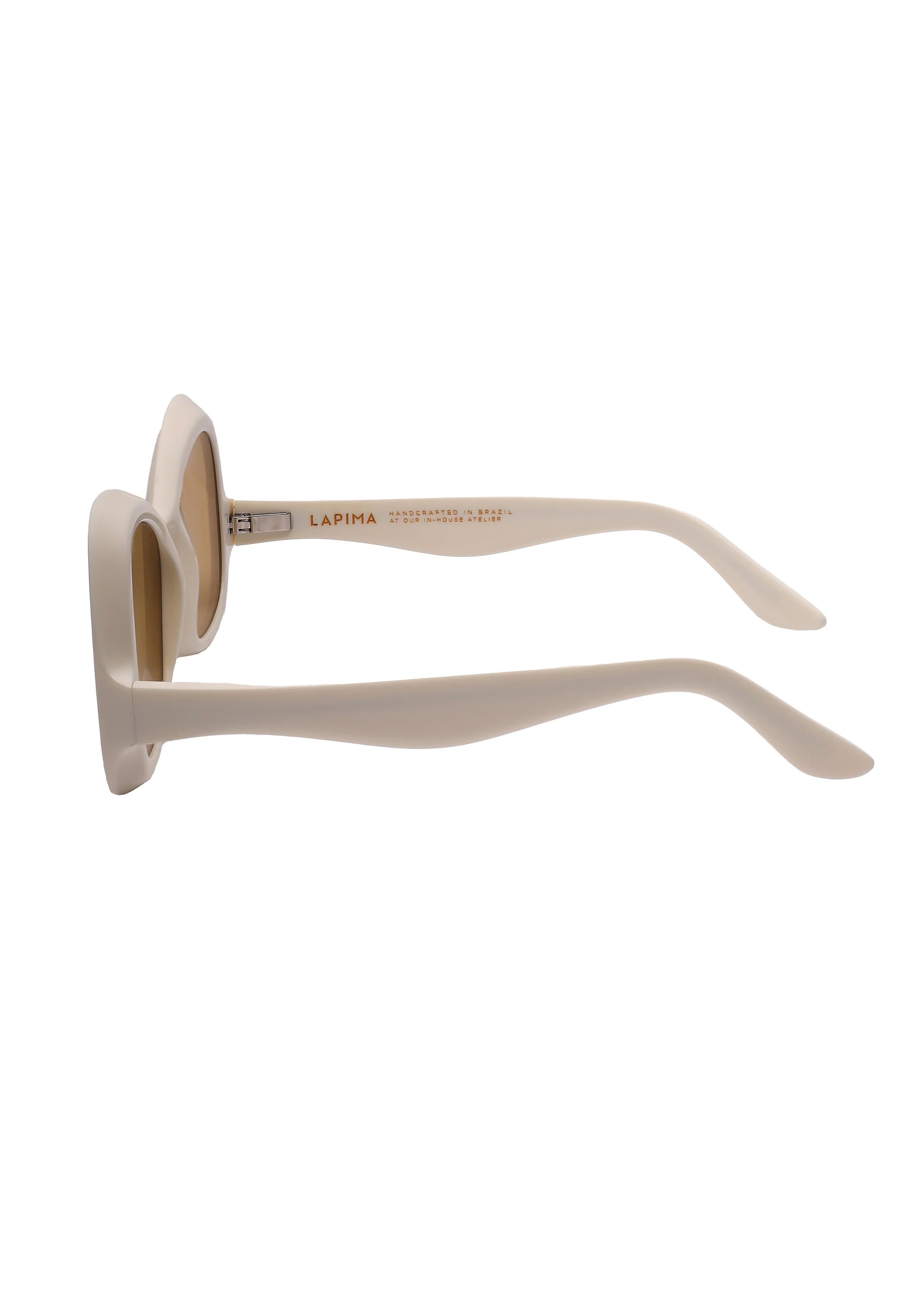 Aurora Natural White Vintage Sunglasses