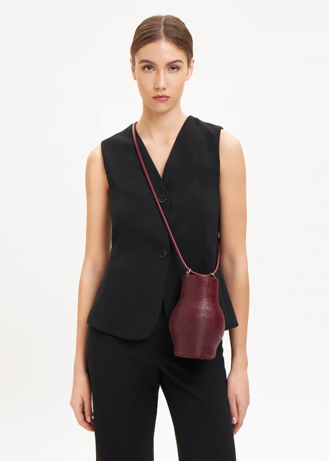 Amphora Burgundy Gloss Bag