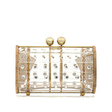 Clutch Strass Gold Bag