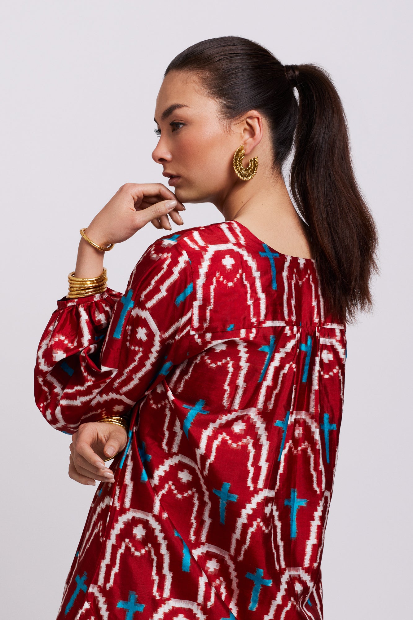 Gadisar Silk Kaftan