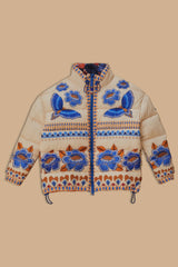 Ainika Sparkle Reversible Puffer Jacket