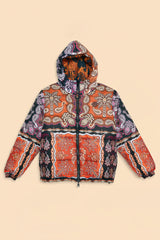 Sweet Mermaids Black Reversible Puffer Jacket
