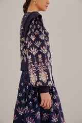 FARM-AINIKA MARTINA KNIT SWEATER-JUST BRAZIL
