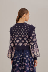 FARM-AINIKA MARTINA KNIT SWEATER-JUST BRAZIL