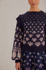 FARM-AINIKA MARTINA KNIT SWEATER-JUST BRAZIL