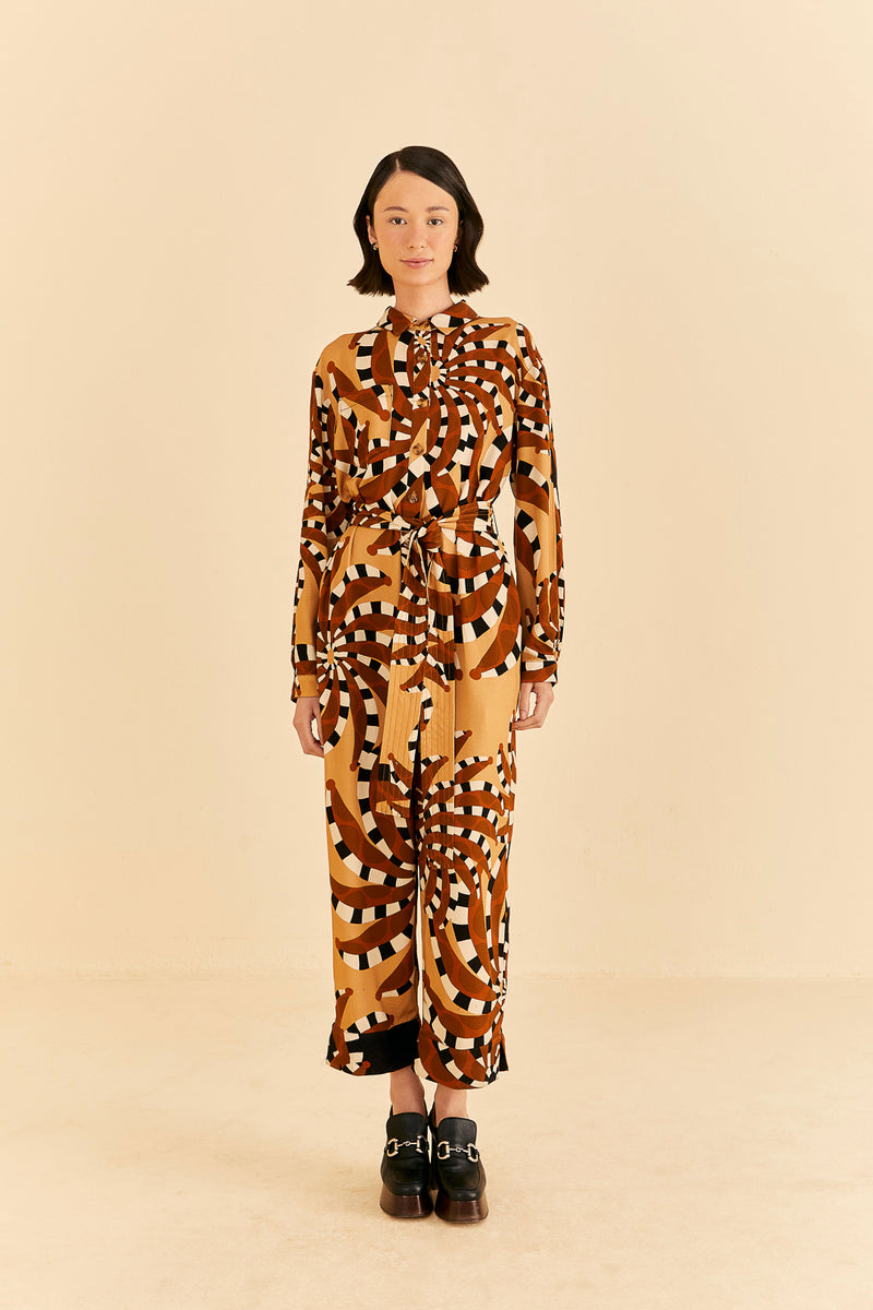 Mixed Banana Jumpsuit