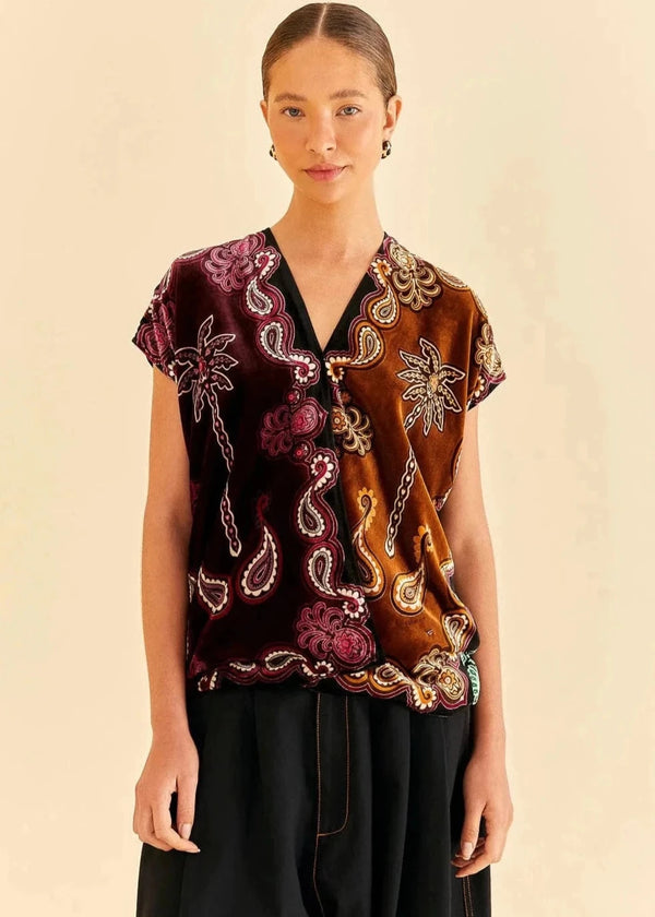 Sweet Mermaids Multicolored Blouse