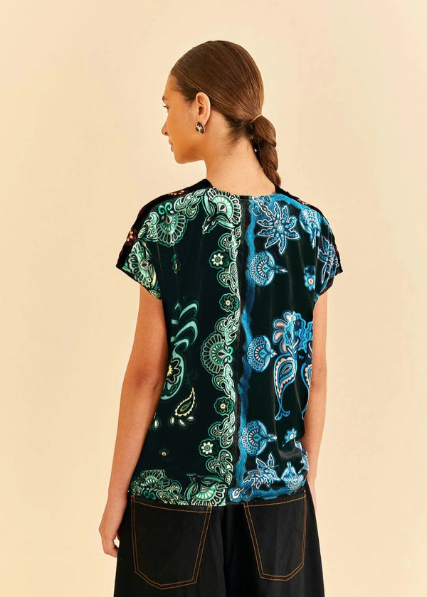 Sweet Mermaids Multicolored Blouse