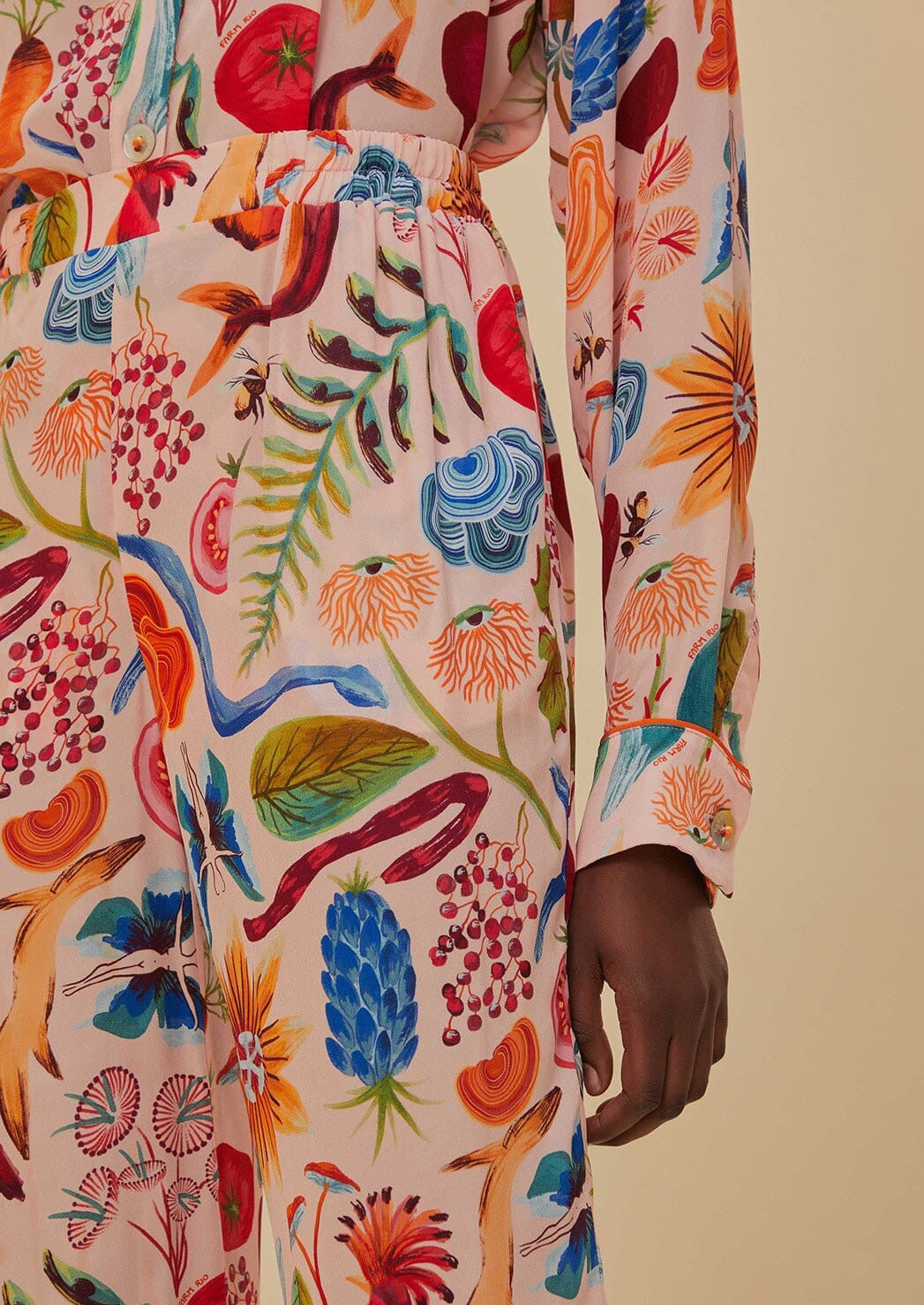 Bright Farm Beige Pajama Pants