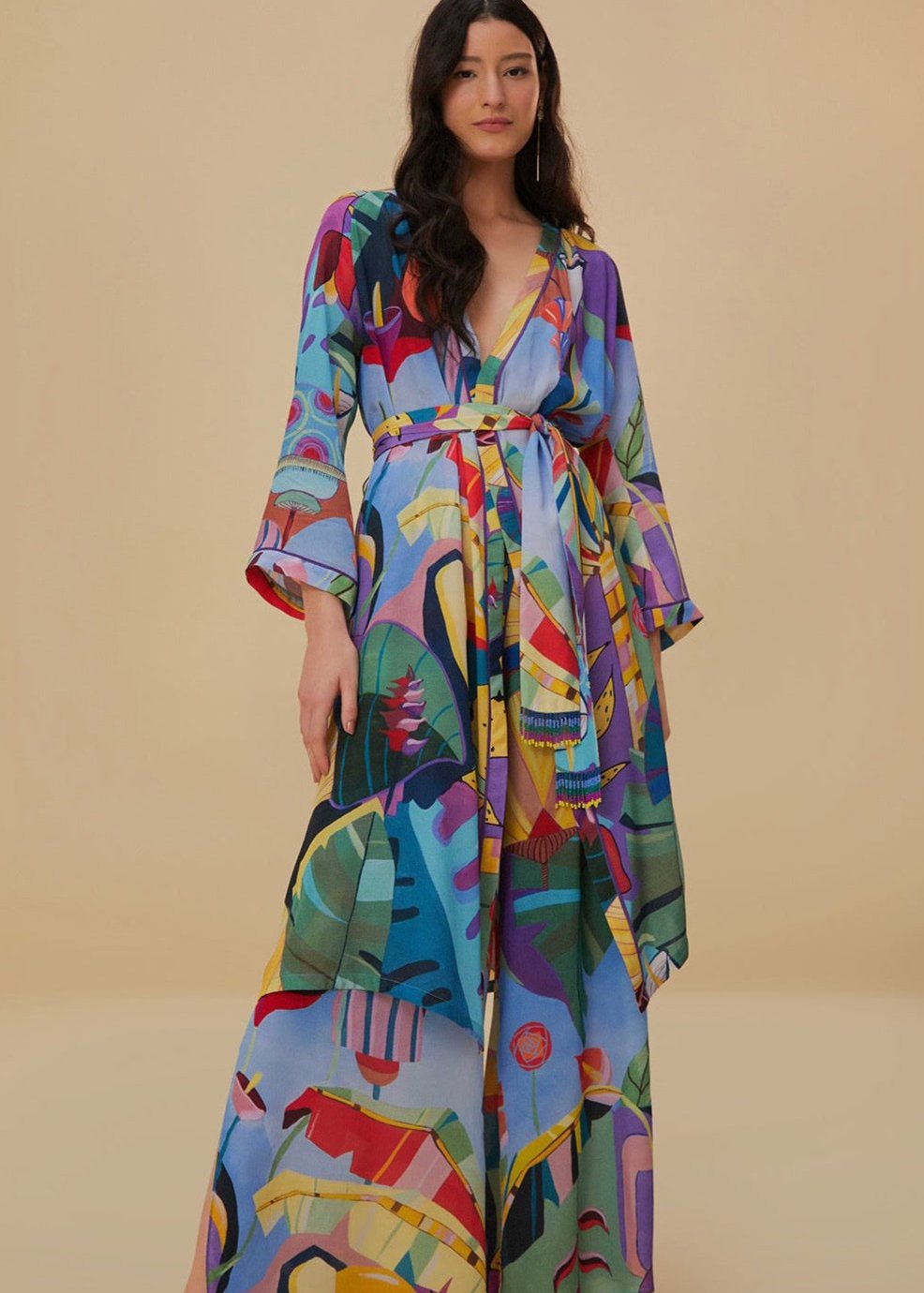Tropical Scenario Multicolor Pants