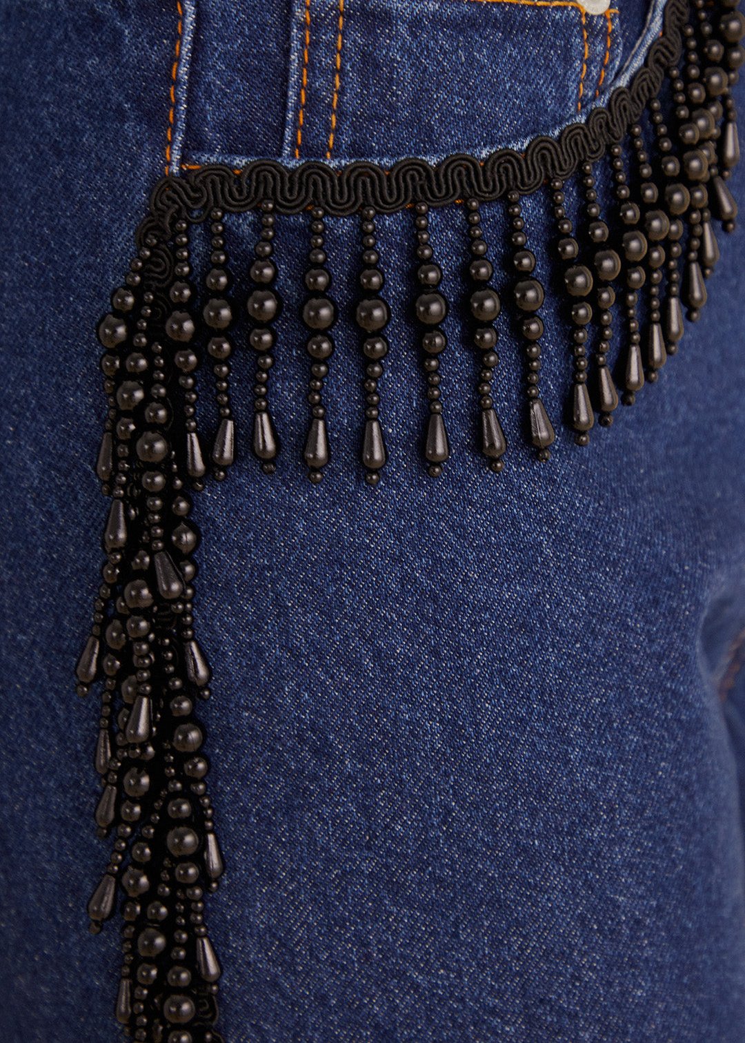 FARM-FRINGES BEADS WIDE PANTS-JUST BRAZIL
