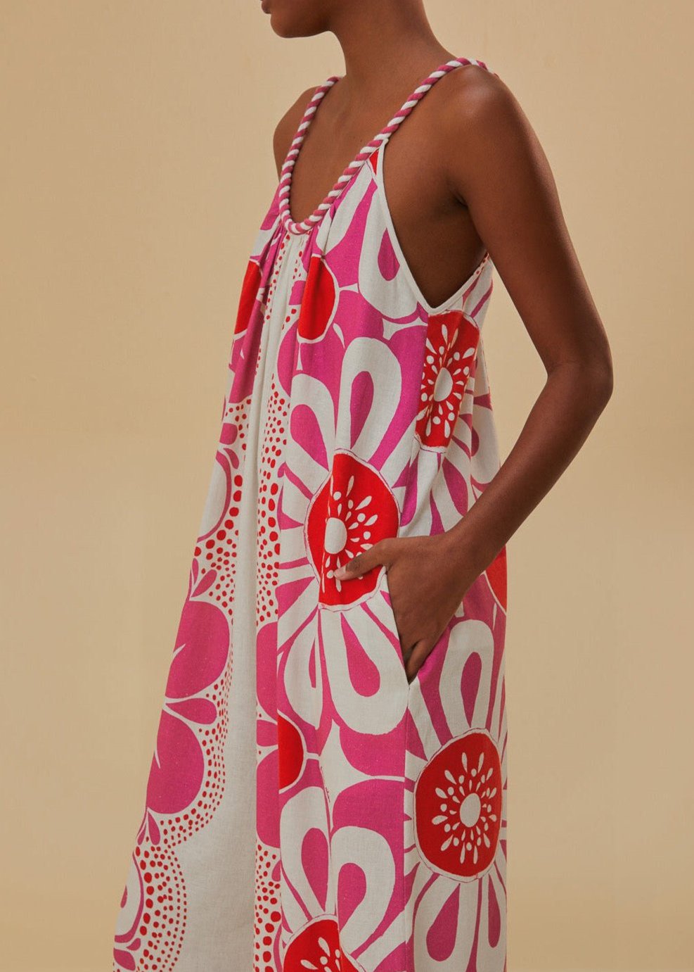 Maia Off-White Jumpsuit