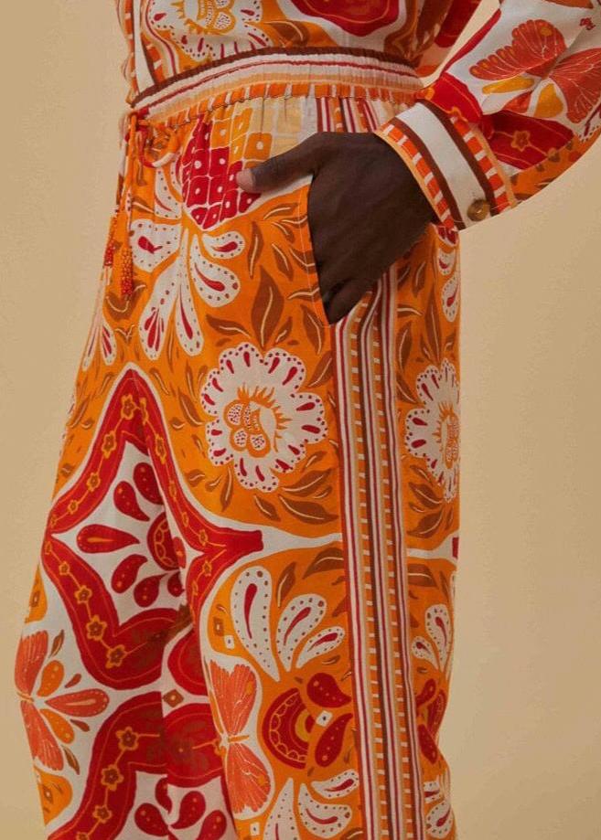 Wonderful Scarf Long Sleeved Pants