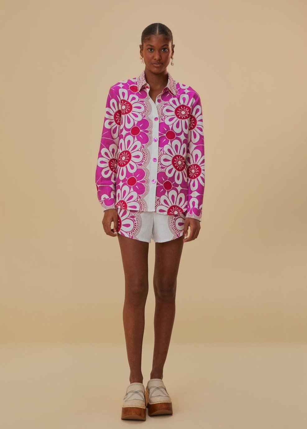 Maia Off-White Shirt