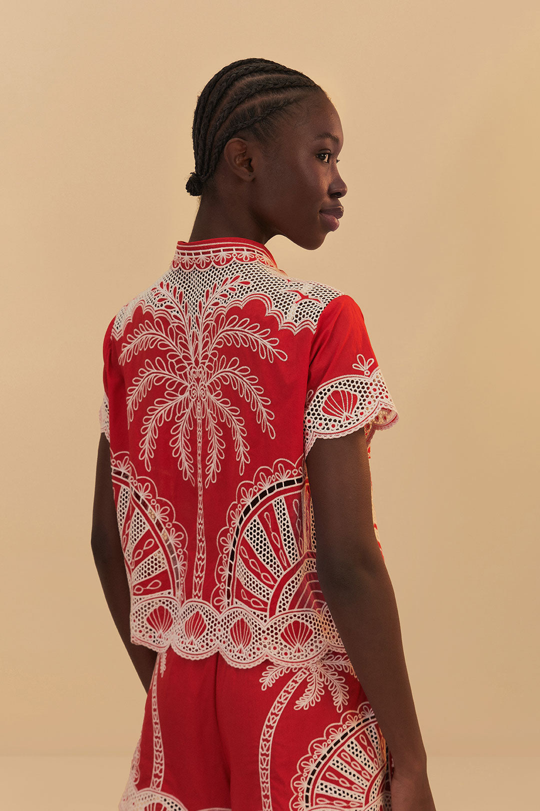 Red Palm Trees Shirt