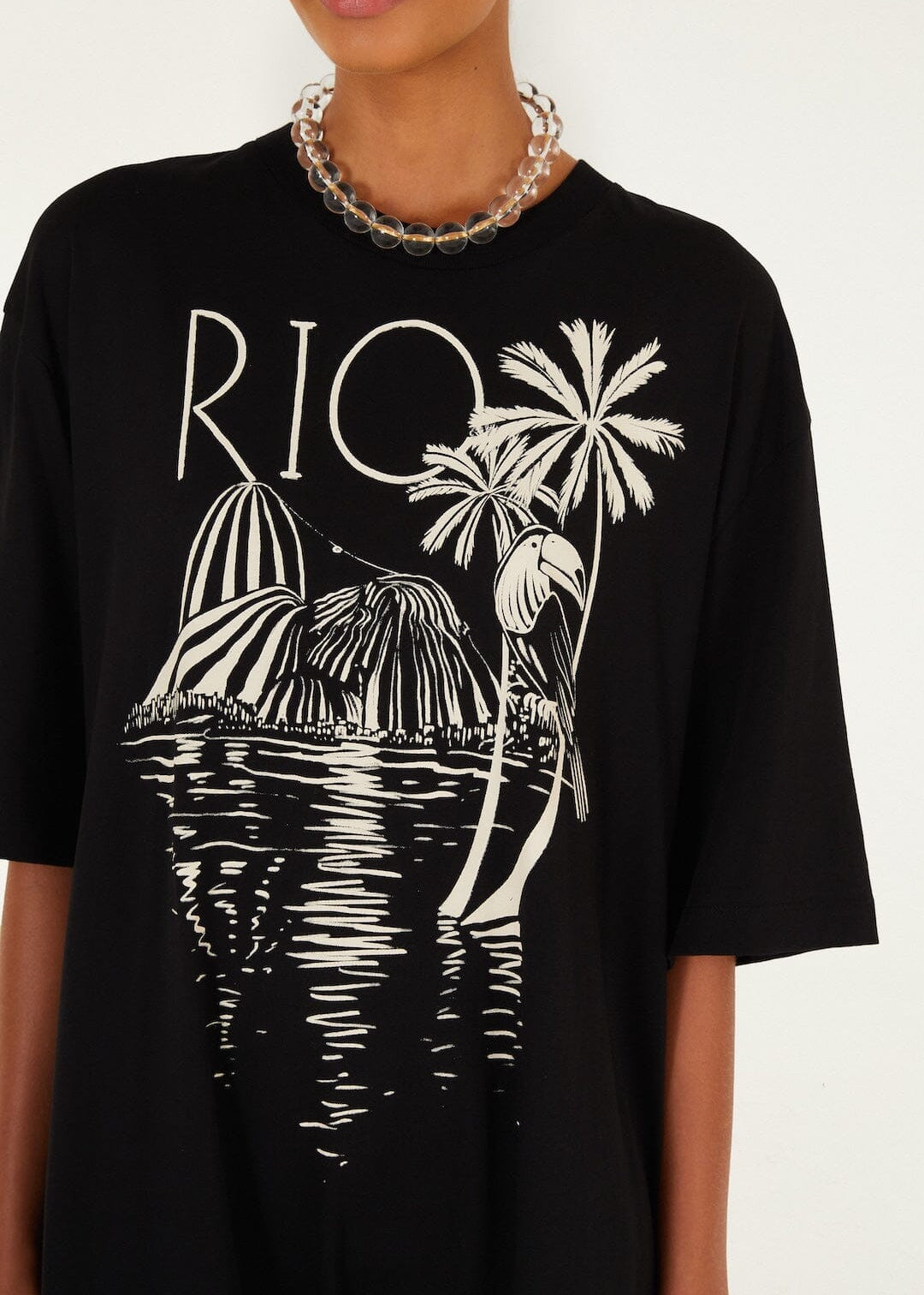 Black & White Rio Mini Jumpsuit