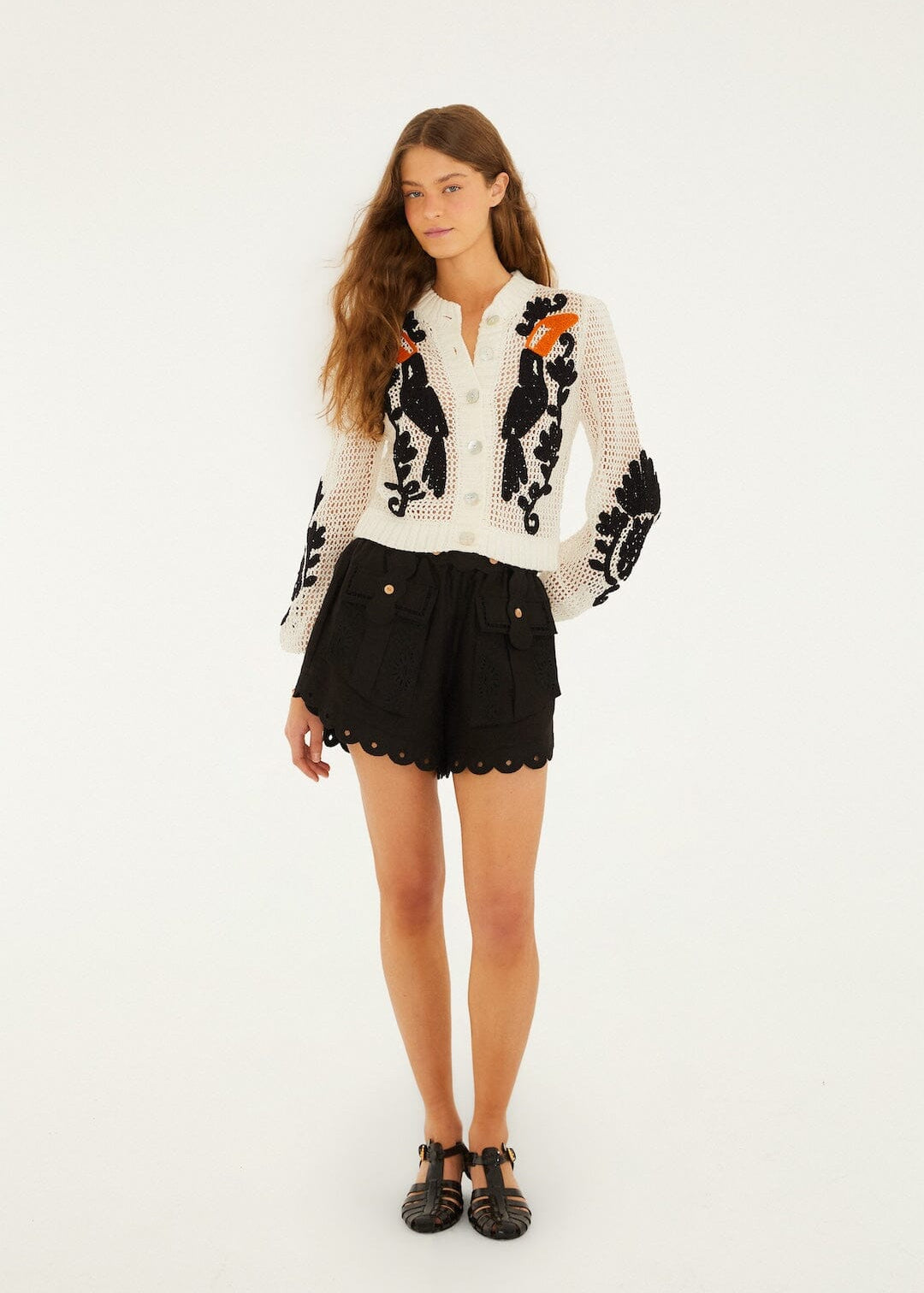 Toucan Crochet Cardigan