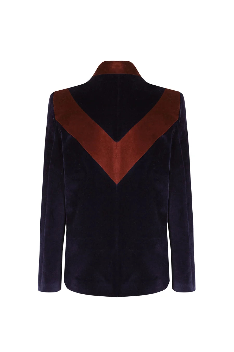Navy Tricolor Blazer