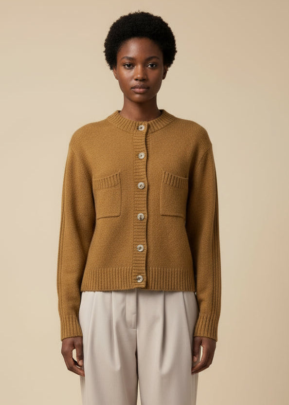 Rita Mocha Cardigan