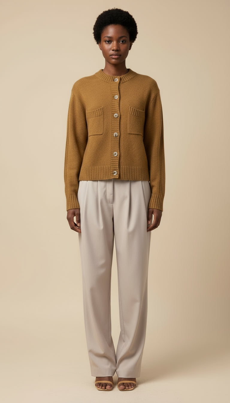 Rita Mocha Cardigan