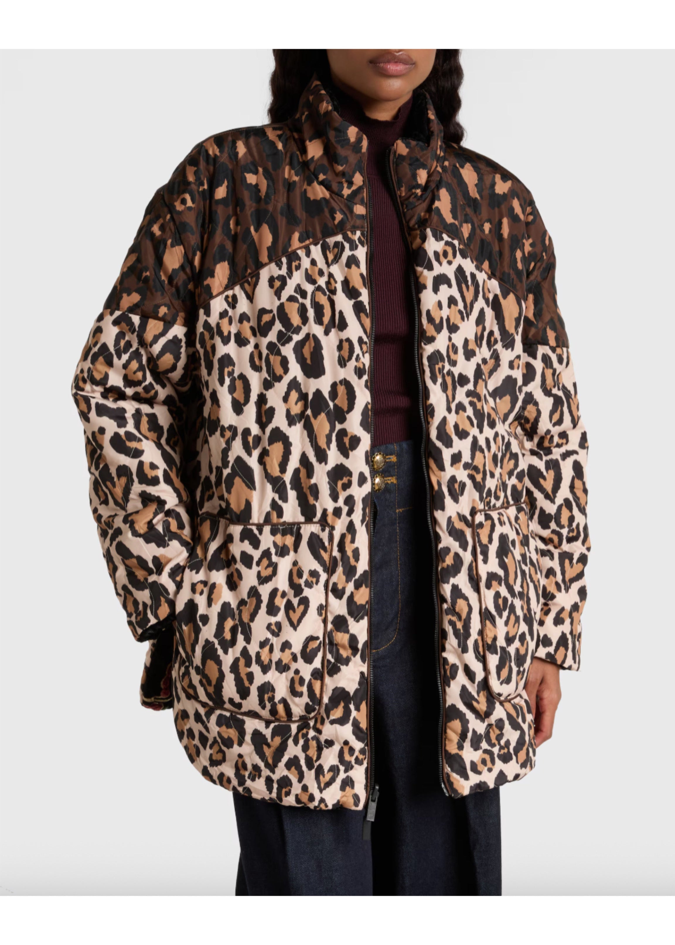 Marvelous Garden Black Puffer Jacket