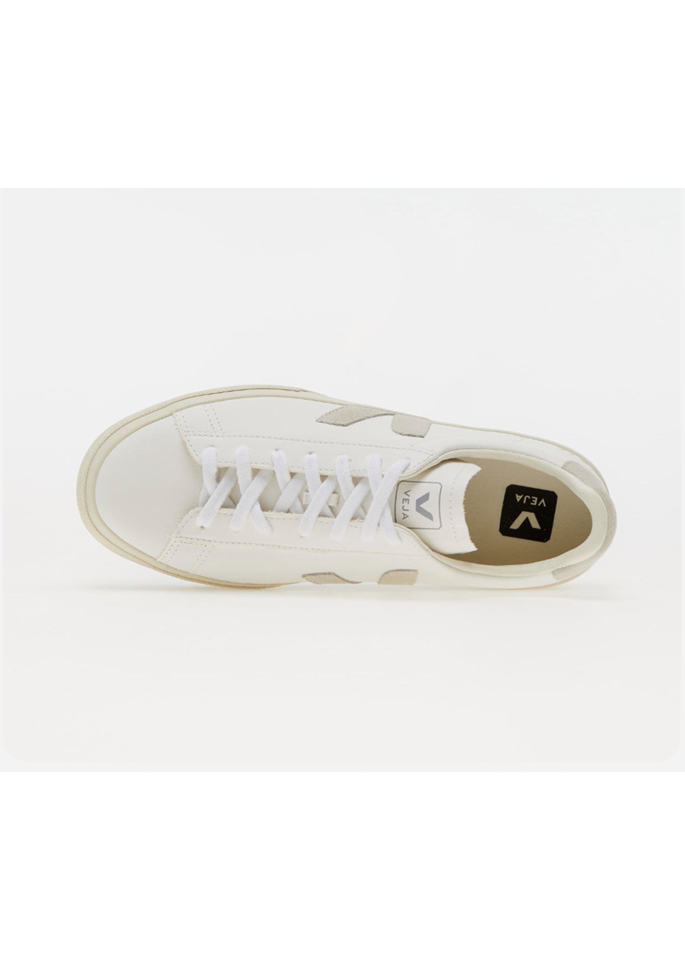 VEJA Campo Extra-White Natural Suede Leather