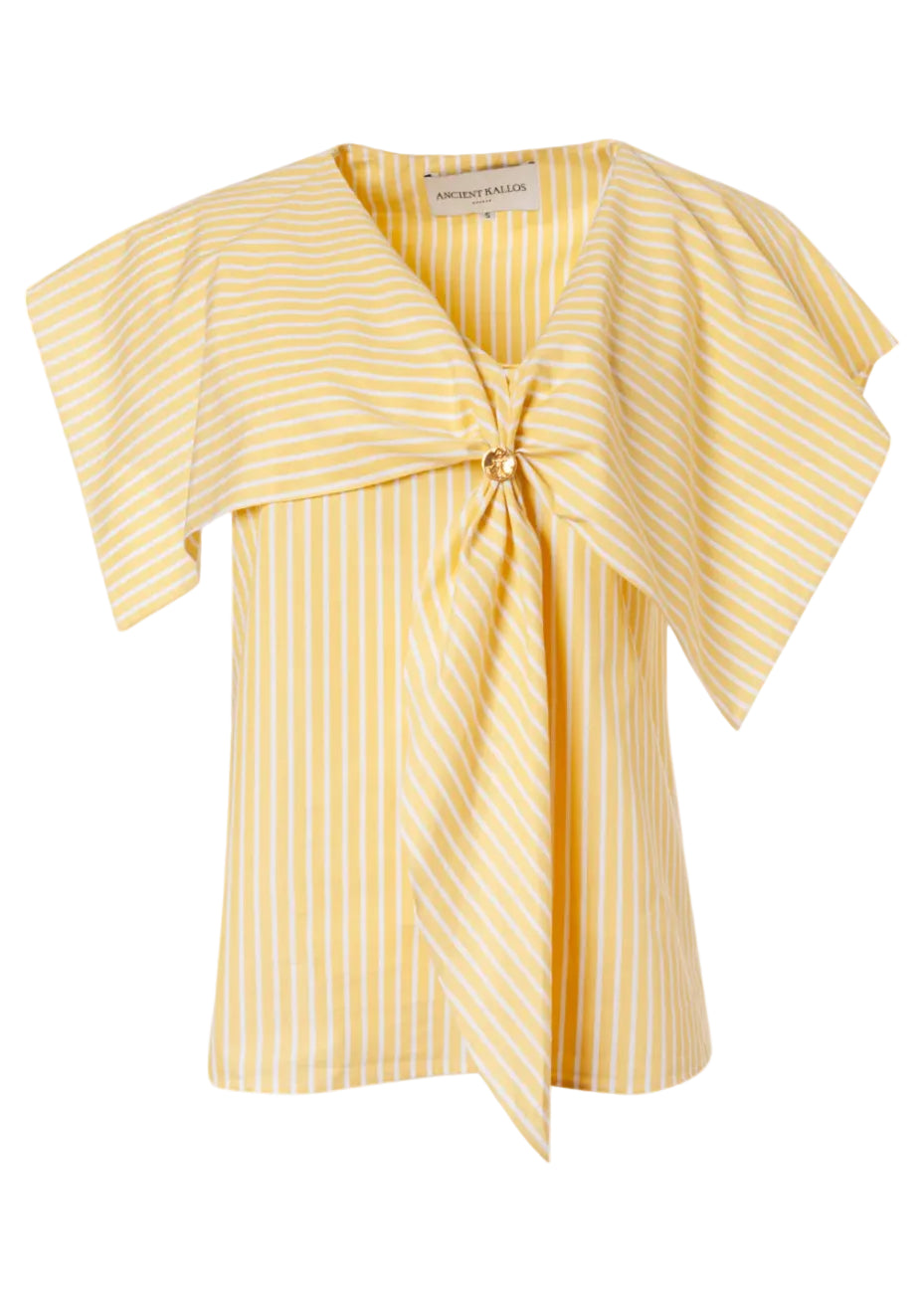 Alkioni Sailor Knot Lemon Yellow Top